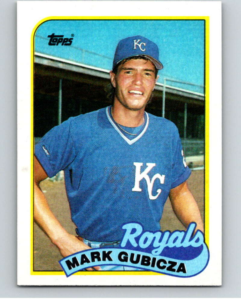 1989 Topps Baseball #430 Mark Gubicza Kansas City Royals Image 1