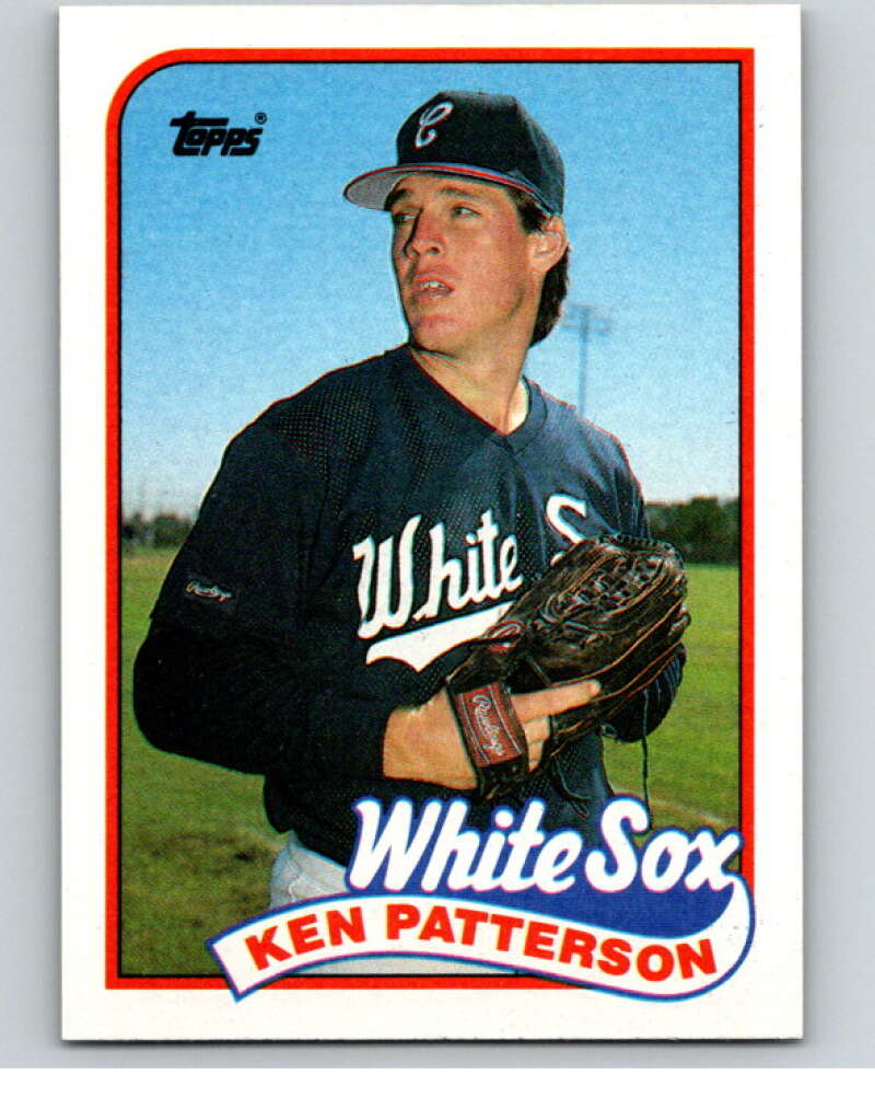 1989 Topps Baseball #434 Ken Patterson Chicago White Sox Image 1