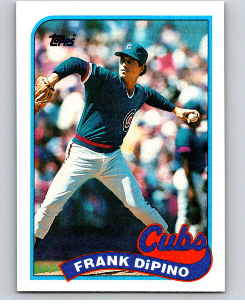 1989 Topps Baseball #439 Frank DiPino Chicago Cubs Image 1