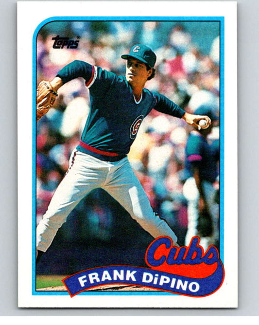 1989 Topps Baseball #439 Frank DiPino  Chicago Cubs  Image 1