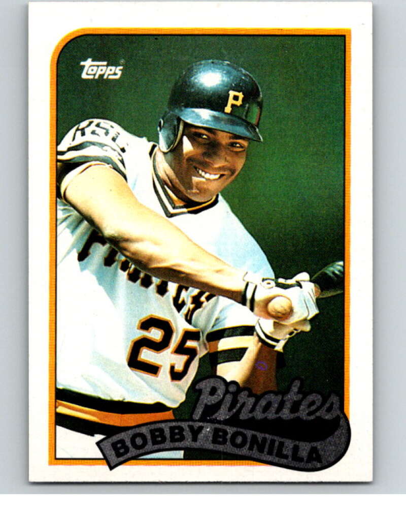 1989 Topps Baseball #440 Bobby Bonilla Pittsburgh Pirates Image 1