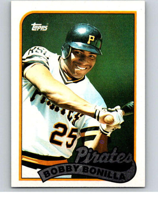 1989 Topps Baseball #440 Bobby Bonilla  Pittsburgh Pirates  Image 1