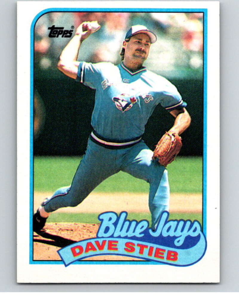 1989 Topps Baseball #460 Dave Stieb Toronto Blue Jays Image 1