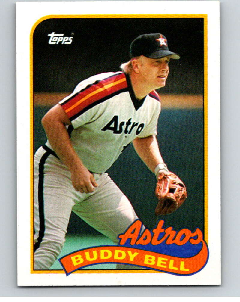 1989 Topps Baseball #461 Buddy Bell Houston Astros Image 1