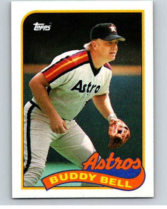 1989 Topps Baseball #461 Buddy Bell  Houston Astros  Image 1