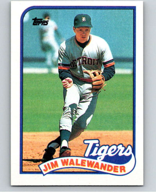 1989 Topps Baseball #467 Jim Walewander  Detroit Tigers  Image 1