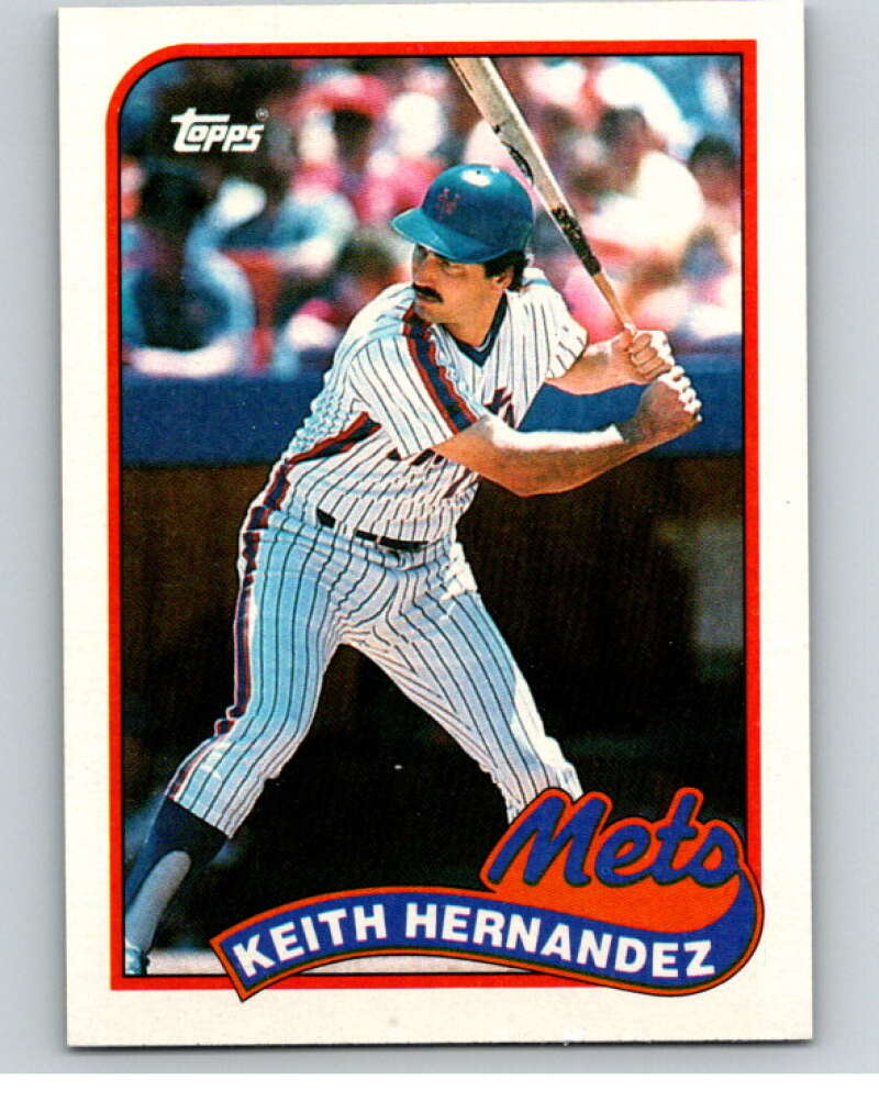 1989 Topps Baseball #480 Keith Hernandez New York Mets Image 1