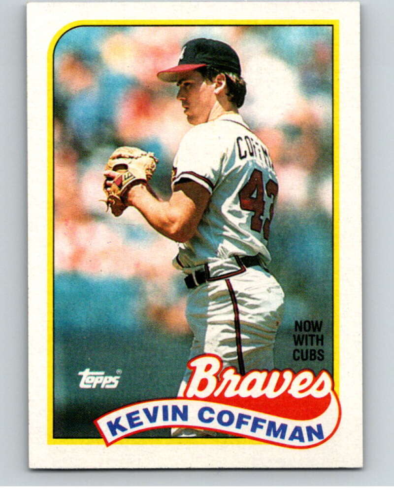 1989 Topps Baseball #488 Kevin Coffman Chicago Cubs Image 1
