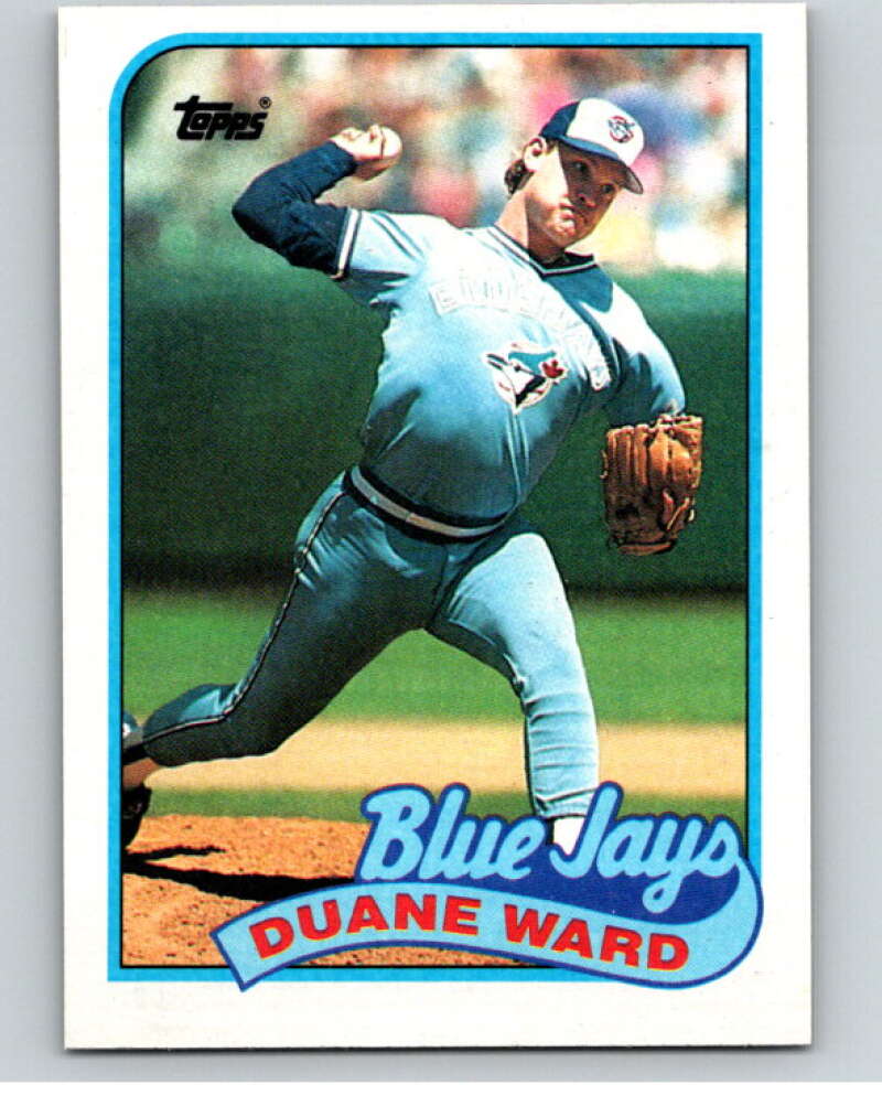 1989 Topps Baseball #502 Duane Ward Toronto Blue Jays Image 1