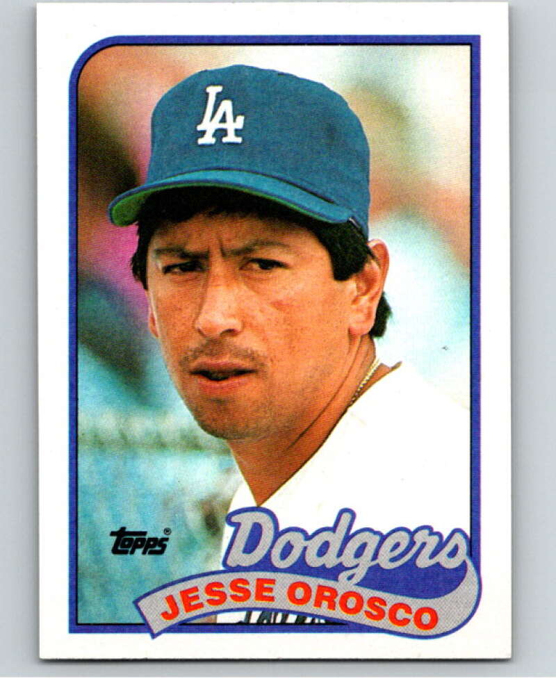 1989 Topps Baseball #513 Jesse Orosco Los Angeles Dodgers Image 1