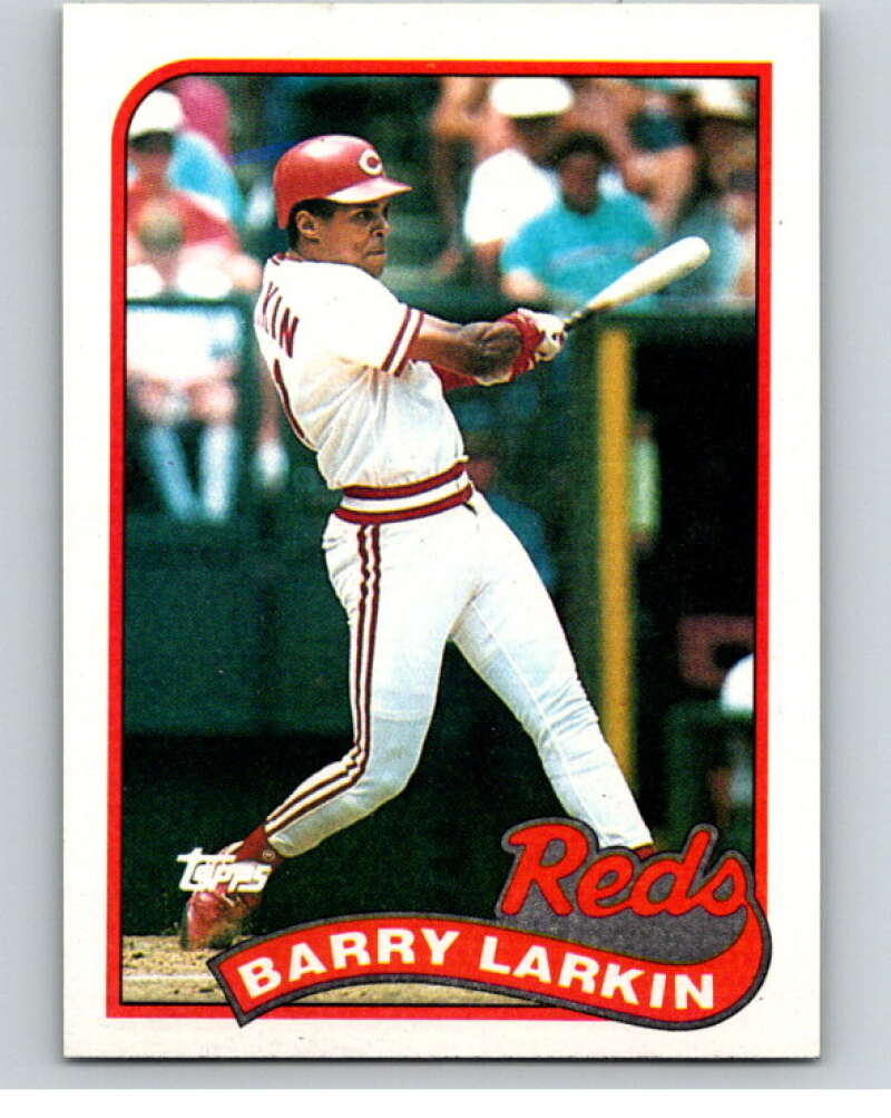 1989 Topps Baseball #515 Barry Larkin Cincinnati Reds Image 1