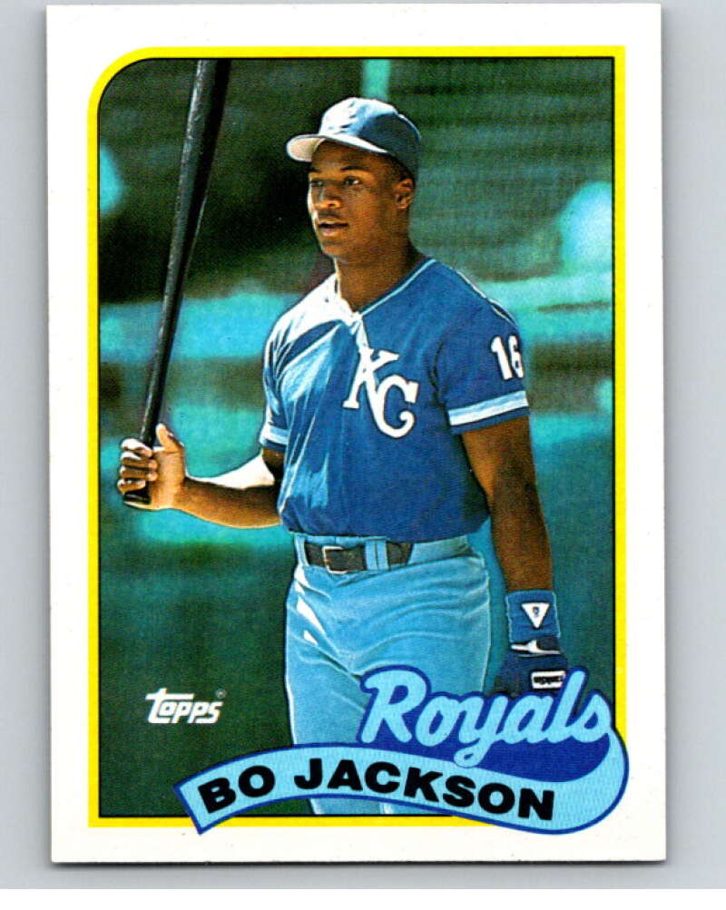 1989 Topps Baseball #540 Bo Jackson Kansas City Royals Image 1