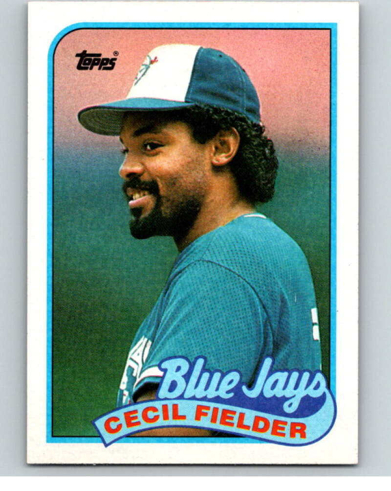 1989 Topps Baseball #541 Cecil Fielder Toronto Blue Jays Image 1