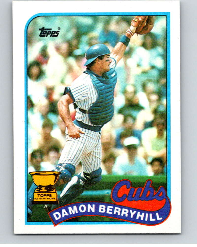 1989 Topps Baseball #543 Damon Berryhill Chicago Cubs Image 1