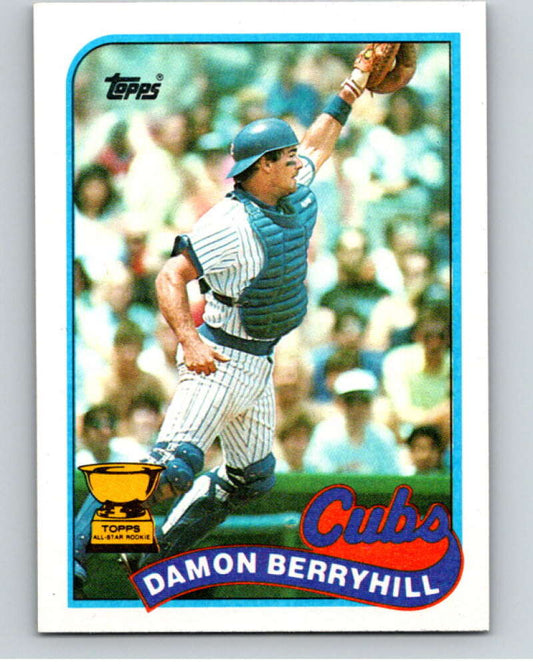 1989 Topps Baseball #543 Damon Berryhill  Chicago Cubs  Image 1