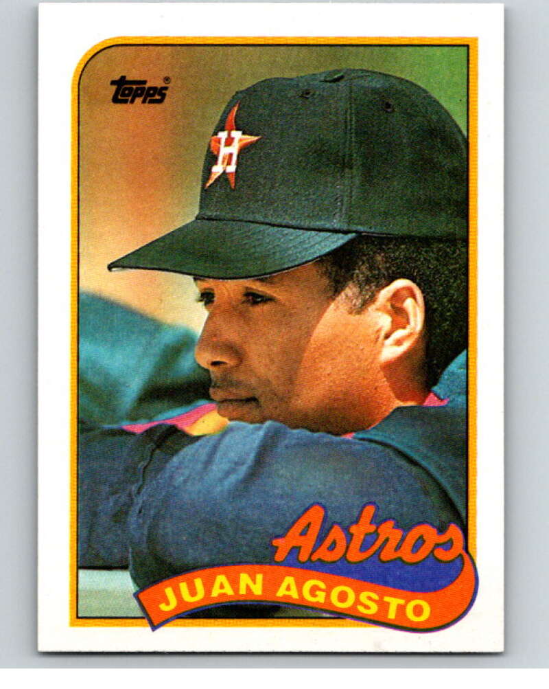 1989 Topps Baseball #559 Juan Agosto Houston Astros Image 1
