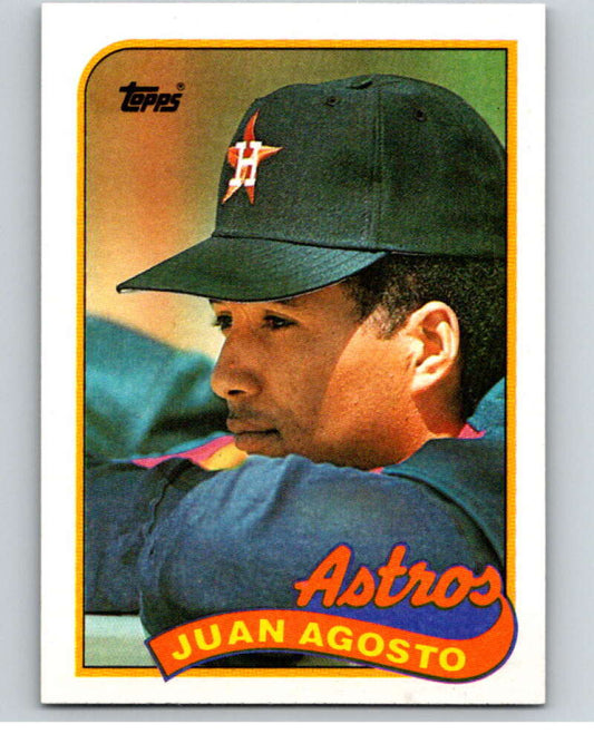 1989 Topps Baseball #559 Juan Agosto  Houston Astros  Image 1