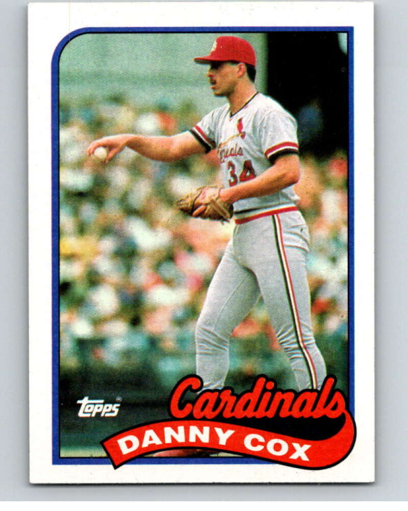 1989 Topps Baseball #562 Danny Cox St. Louis Cardinals Image 1