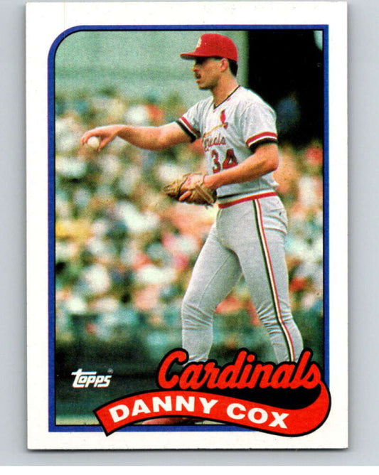 1989 Topps Baseball #562 Danny Cox  St. Louis Cardinals  Image 1