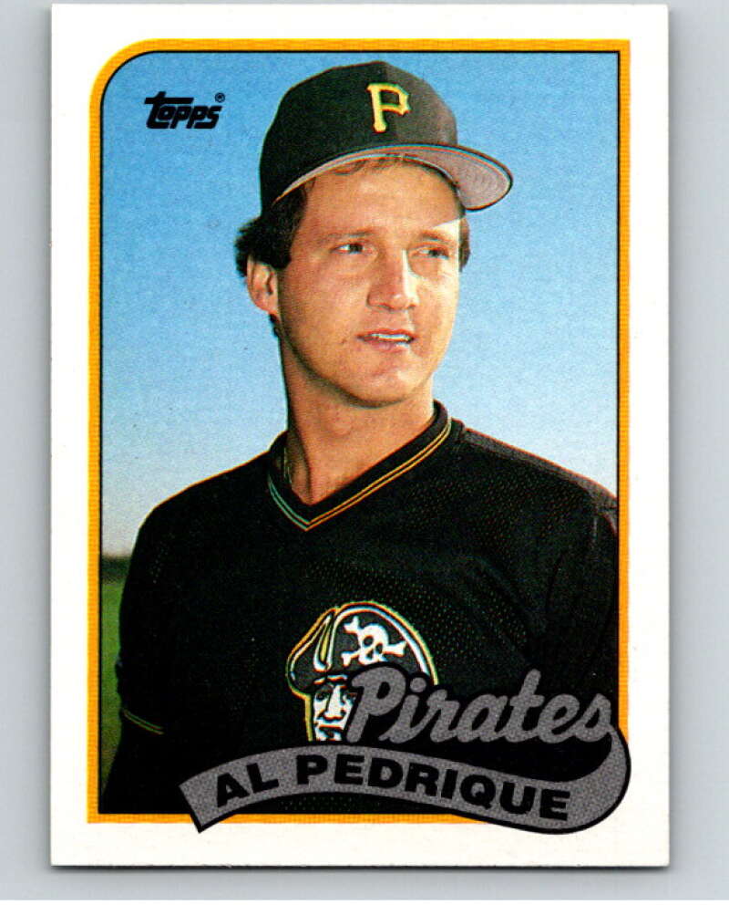 1989 Topps Baseball #566 Al Pedrique Pittsburgh Pirates Image 1