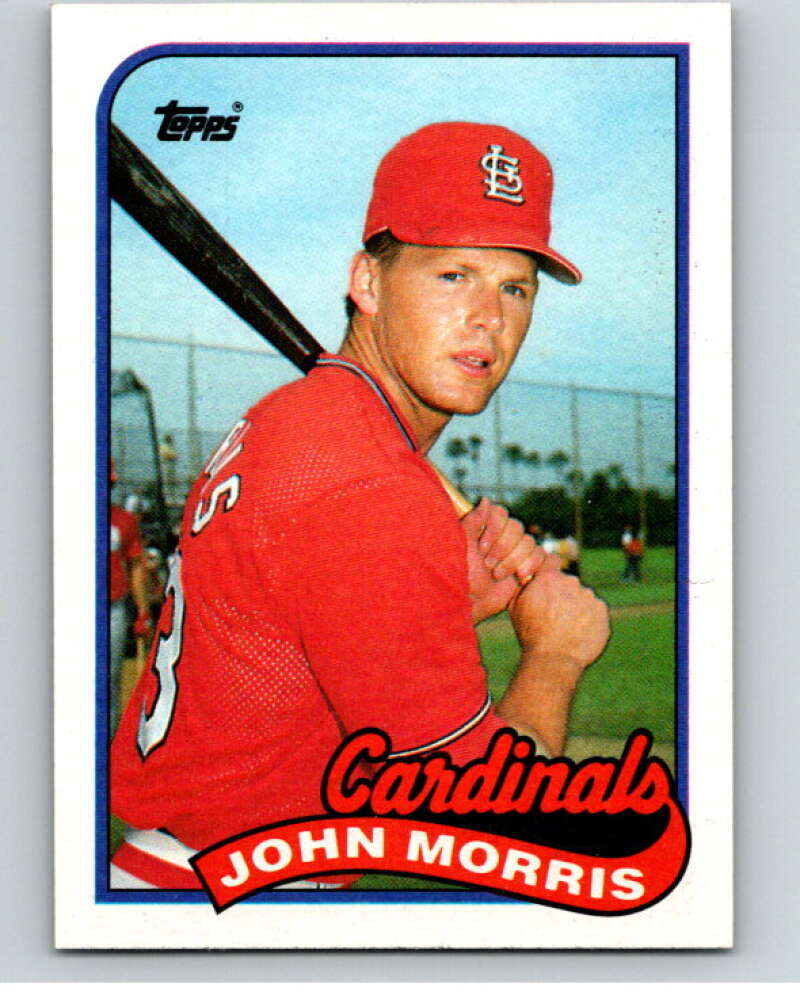 1989 Topps Baseball #578 John Morris St. Louis Cardinals Image 1
