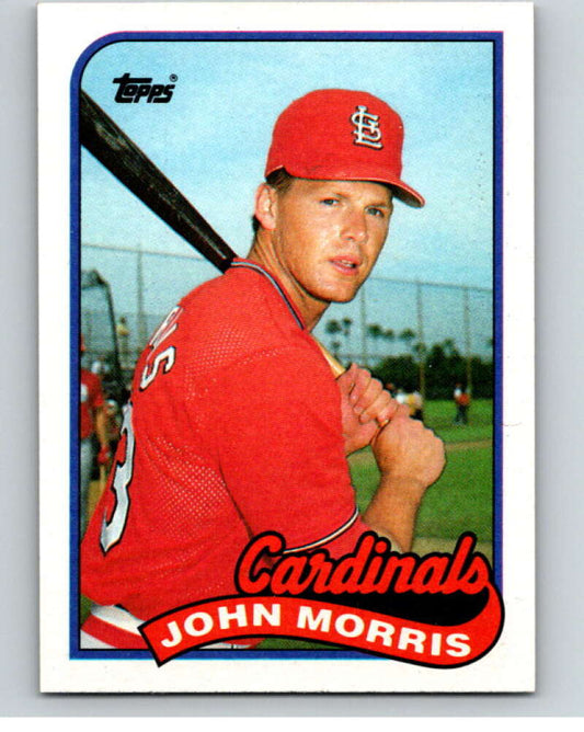 1989 Topps Baseball #578 John Morris  St. Louis Cardinals  Image 1