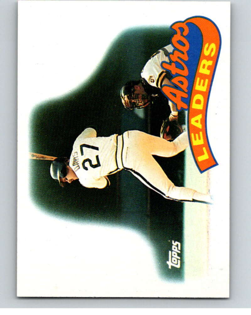 1989 Topps Baseball #579 Glenn Davis Houston Astros TL Houston Astros Image 1