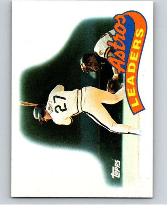 1989 Topps Baseball #579 Glenn Davis Houston Astros TL  Houston Astros  Image 1