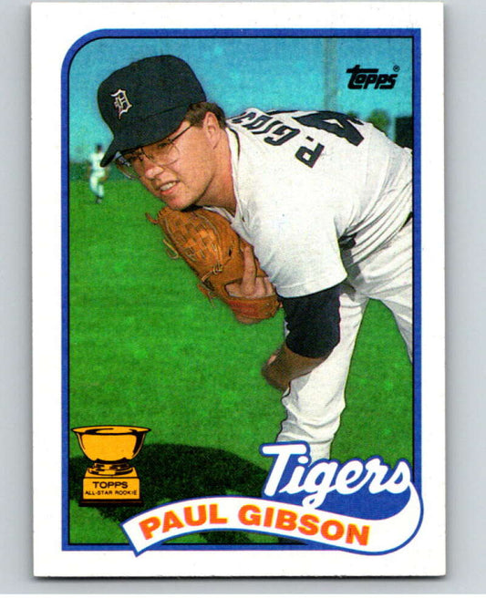 1989 Topps Baseball #583 Paul Gibson  Detroit Tigers  Image 1