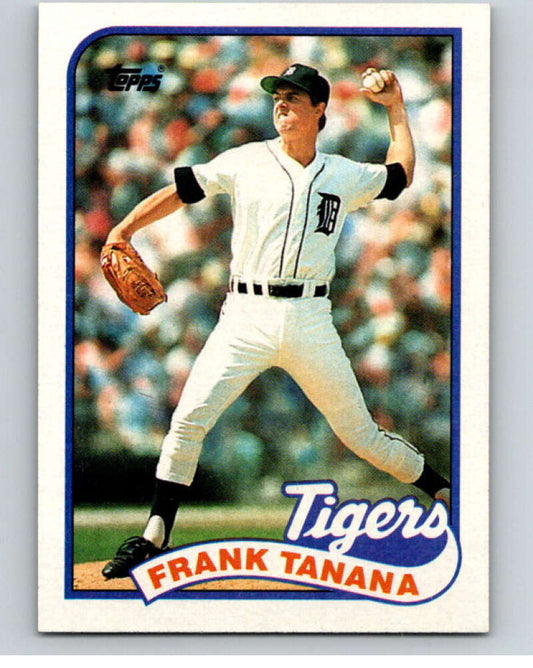 1989 Topps Baseball #603 Frank Tanana  Detroit Tigers  Image 1