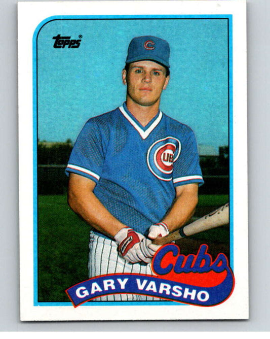 1989 Topps Baseball #613 Gary Varsho  Chicago Cubs  Image 1