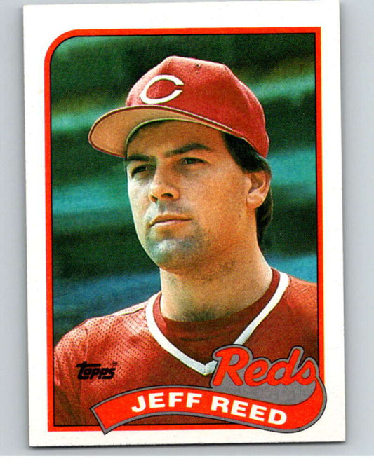 1989 Topps Baseball #626 Jeff Reed  Cincinnati Reds  Image 1