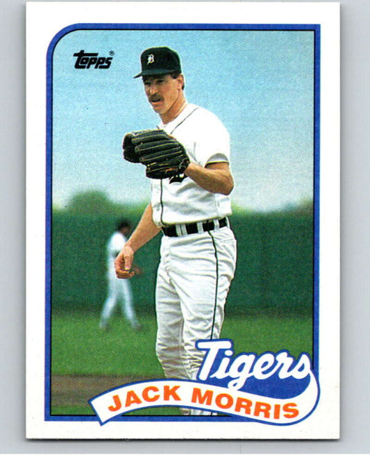 1989 Topps Baseball #645 Jack Morris  Detroit Tigers  Image 1