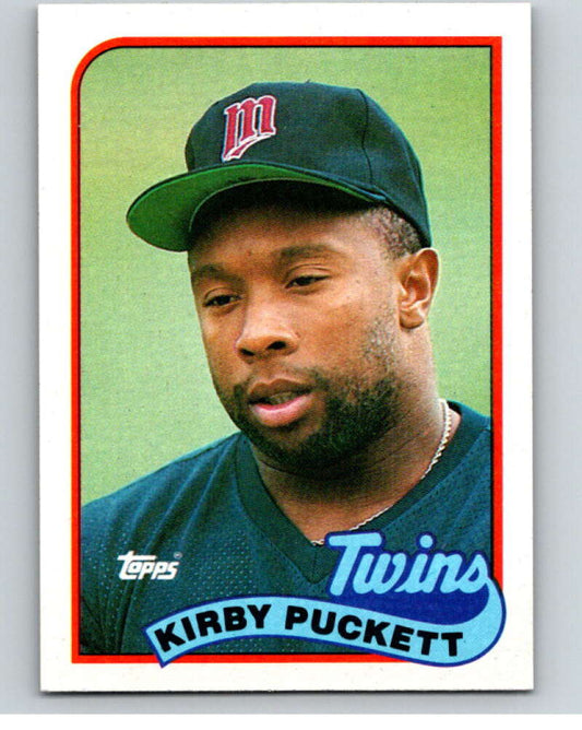 1989 Topps Baseball #650 Kirby Puckett  Minnesota Twins  Image 1