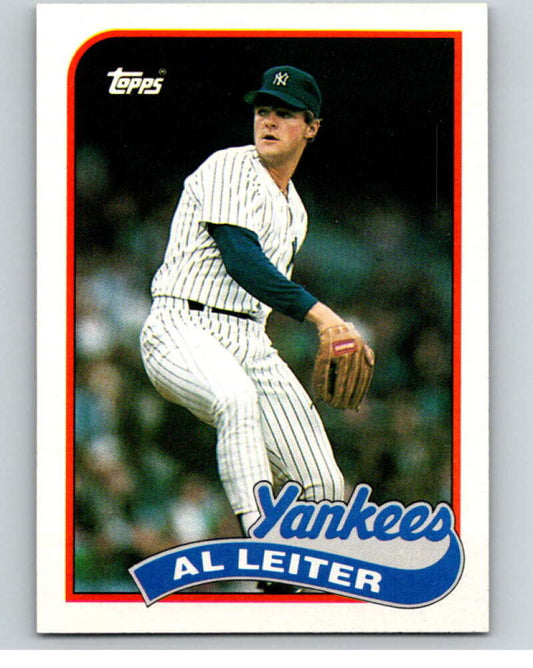1989 Topps Baseball #659 Al Leiter  New York Yankees  Image 1