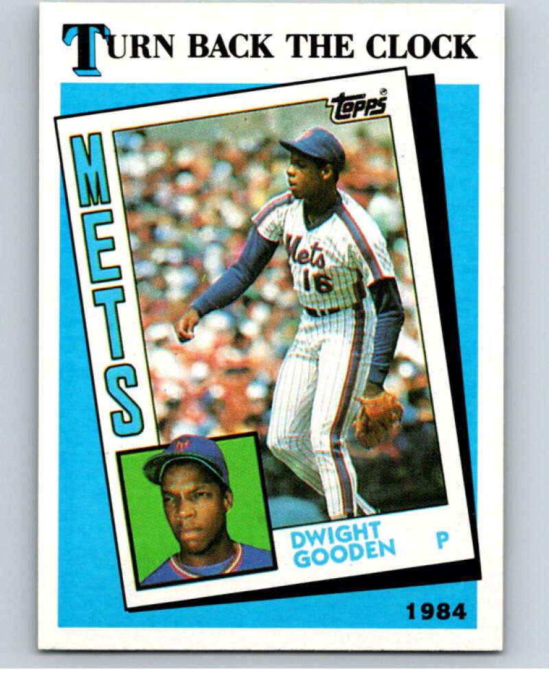 1989 Topps Baseball #661 Dwight Gooden New York Mets Image 1