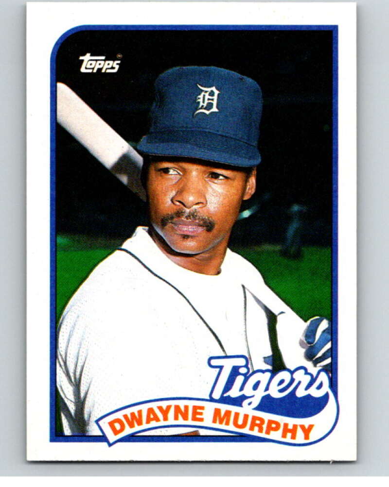1989 Topps Baseball #667 Dwayne Murphy Detroit Tigers Image 1