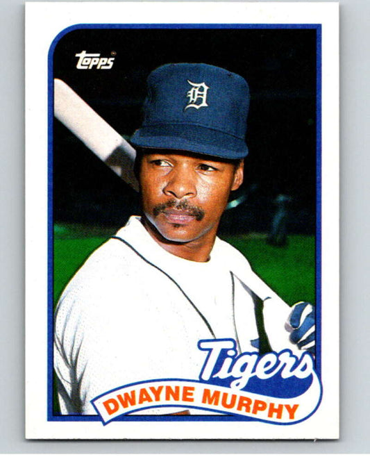 1989 Topps Baseball #667 Dwayne Murphy  Detroit Tigers  Image 1