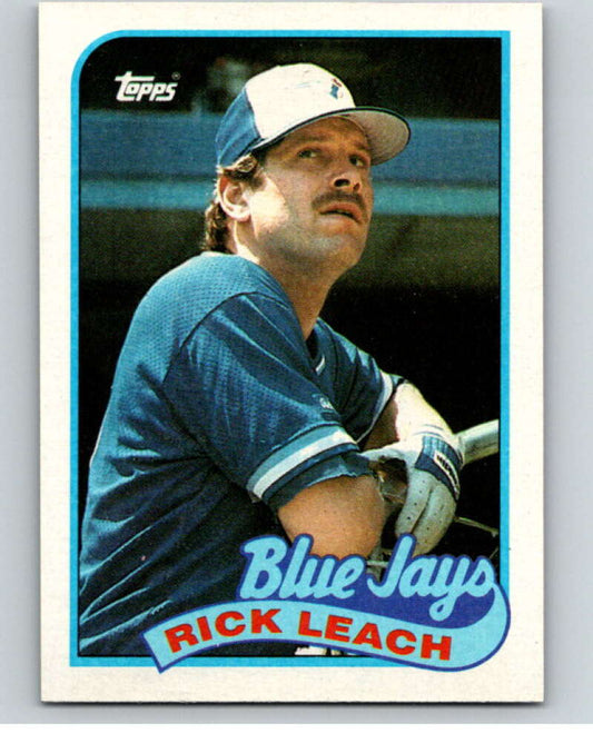 1989 Topps Baseball #682 Rick Leach  Toronto Blue Jays  Image 1