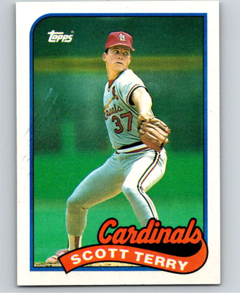 1989 Topps Baseball #686 Scott Terry St. Louis Cardinals Image 1