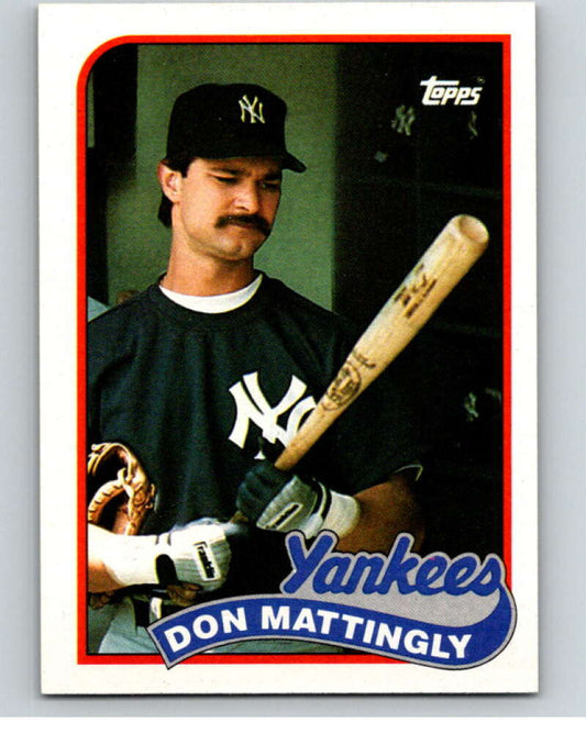1989 Topps Baseball #700 Don Mattingly  New York Yankees  Image 1