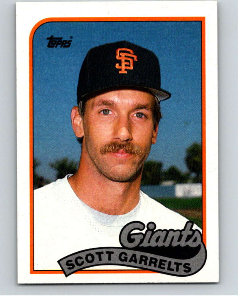 1989 Topps Baseball #703 Scott Garrelts San Francisco Giants Image 1