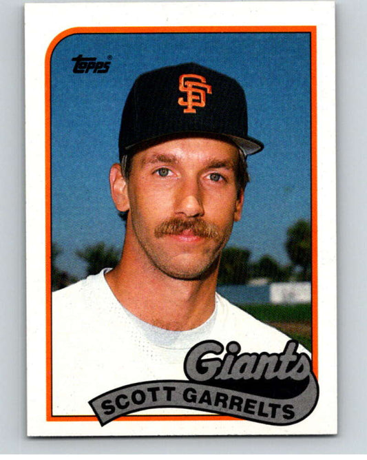 1989 Topps Baseball #703 Scott Garrelts  San Francisco Giants  Image 1