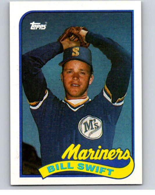1989 Topps Baseball #712 Bill Swift  Seattle Mariners  Image 1