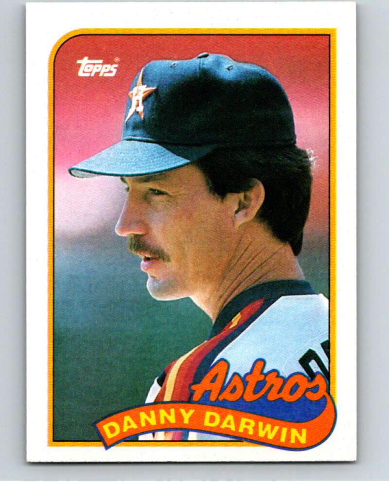 1989 Topps Baseball #719 Danny Darwin Houston Astros Image 1