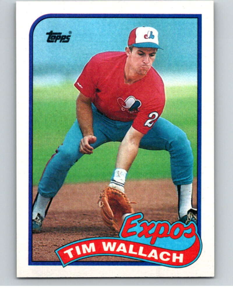 1989 Topps Baseball #720 Tim Wallach Montreal Expos Image 1