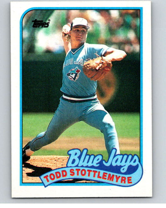 1989 Topps Baseball #722 Todd Stottlemyre  Toronto Blue Jays  Image 1