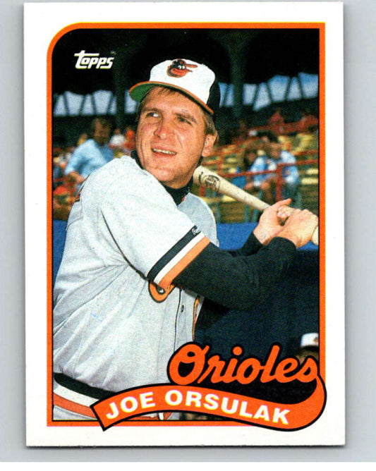 1989 Topps Baseball #727 Joe Orsulak  Baltimore Orioles  Image 1