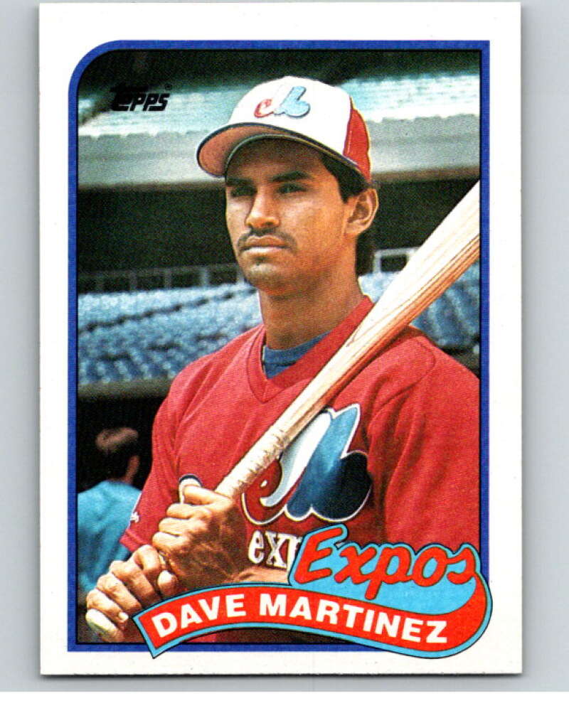 1989 Topps Baseball #763 Dave Martinez Montreal Expos Image 1