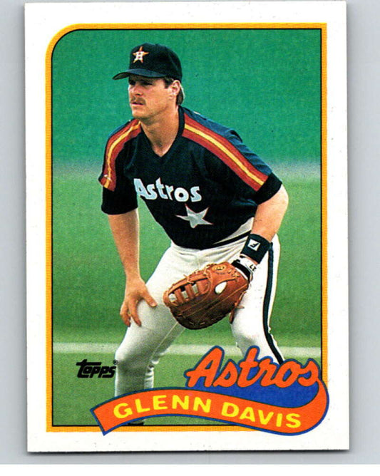 1989 Topps Baseball #765 Glenn Davis  Houston Astros  Image 1